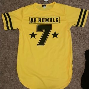 Yellow “Be humble” Tee
